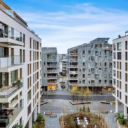 Barcode Luxurious Apartment, Prime Location 오슬로