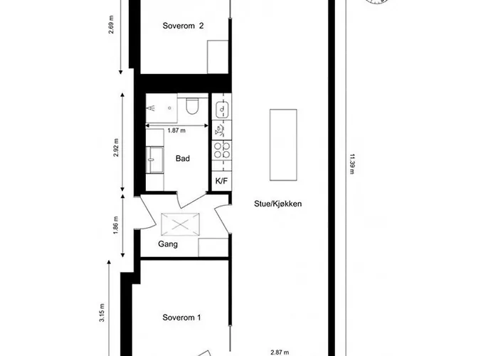 Barcode Luxurious Apartment, Prime Location * 오슬로